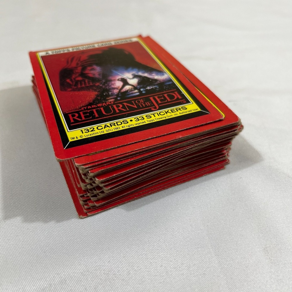 1983 Topps Star Wars Return of the Jedi Vintage Trading Card Bulk Lot 44 Cards